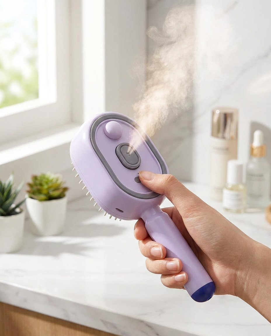 SteamGlow™ 3-i-1 Ångborste 6